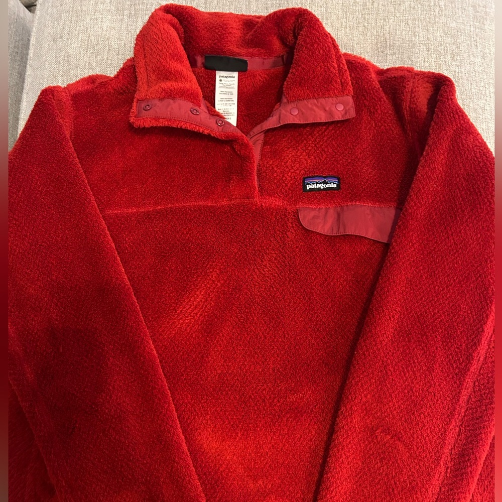 Patagonia re-tool snap fleece pullover